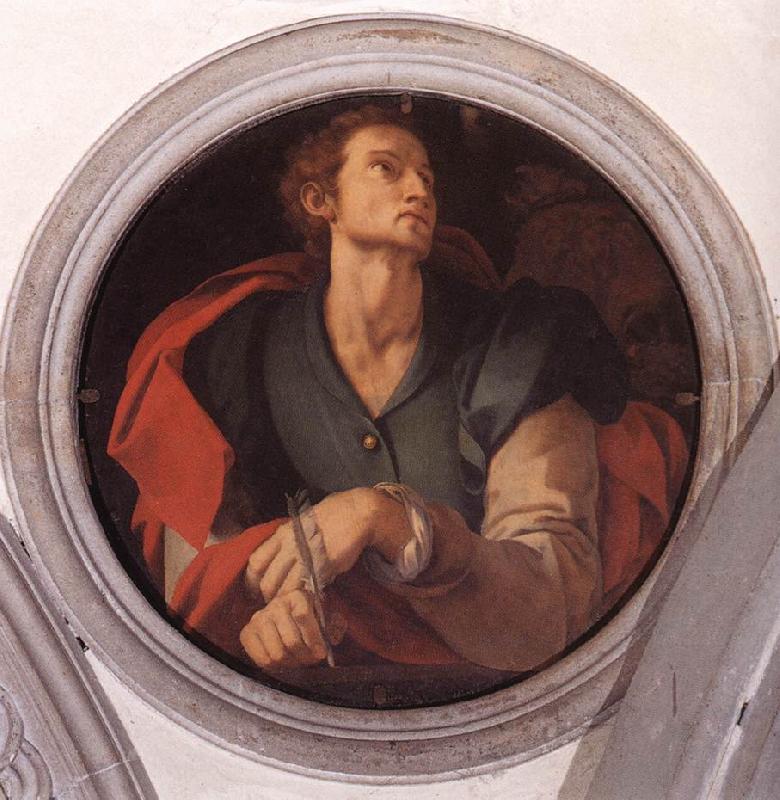 Pontormo, Jacopo St Luke oil painting image